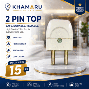 2 pin top