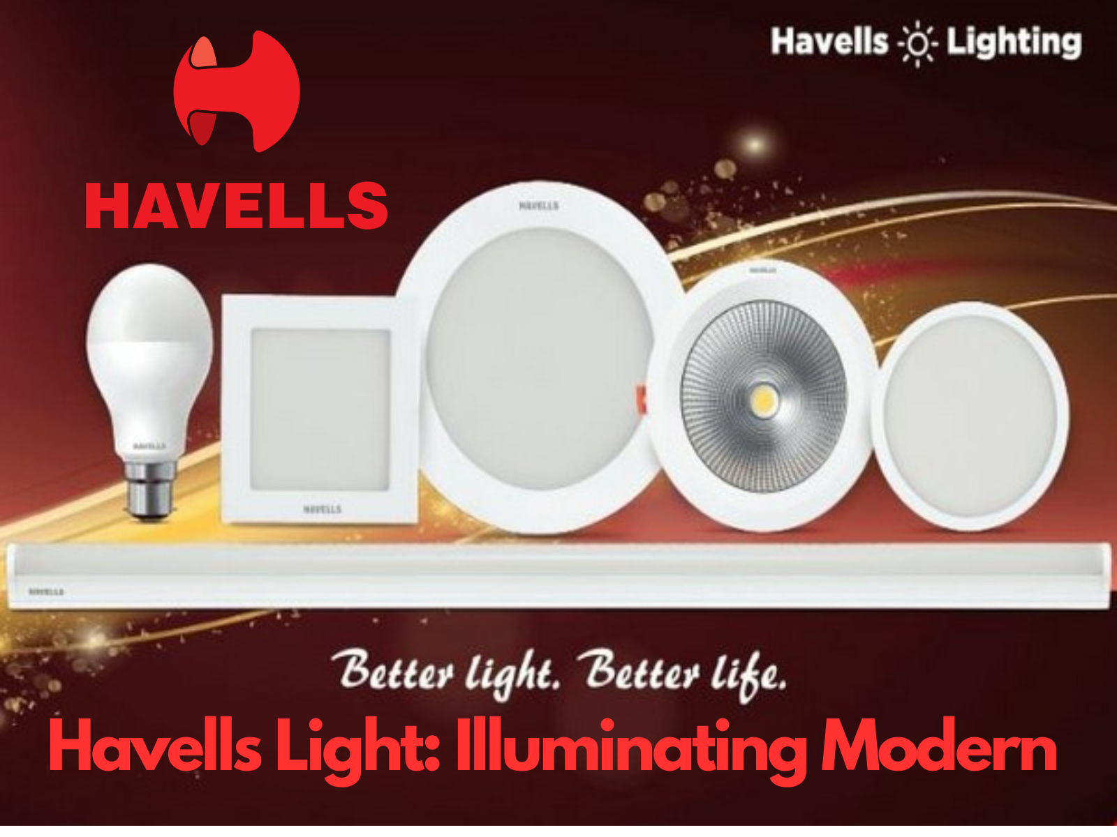 Havells Light: Illuminating Modern Living with Technology, Style, and Efficiency 5 star