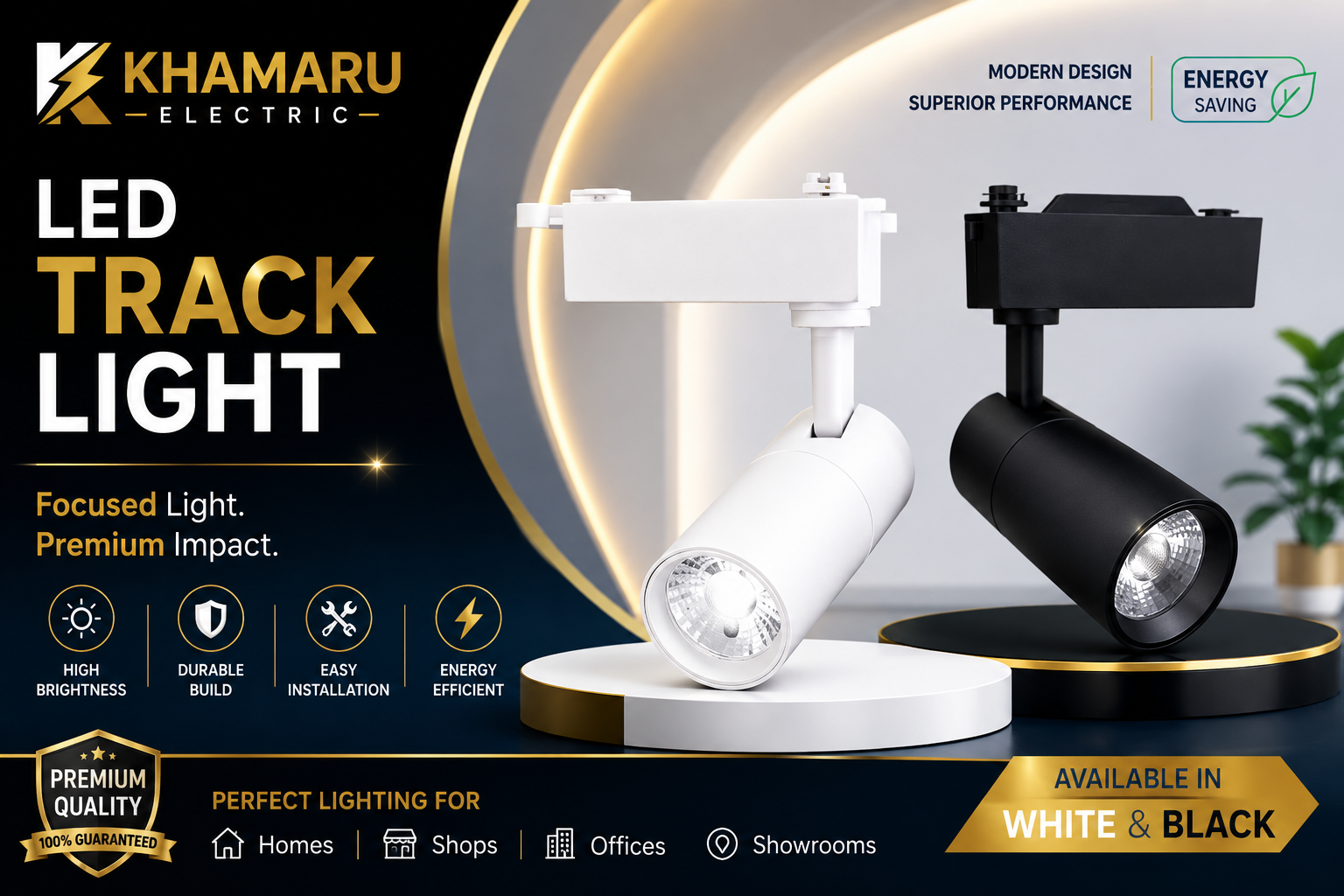 ReneSola 30W LED Track Light