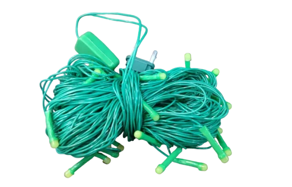 15m Round Green LED String Lights