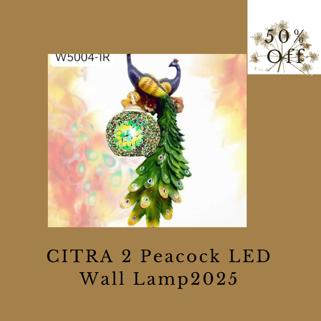 CITRA 2 Peacock LED Wall Lamp LED Wall Lamp