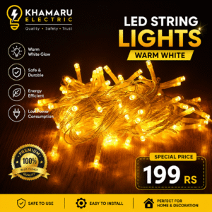 Yellow Pixel String Lights for Festival Decoration 120 LED