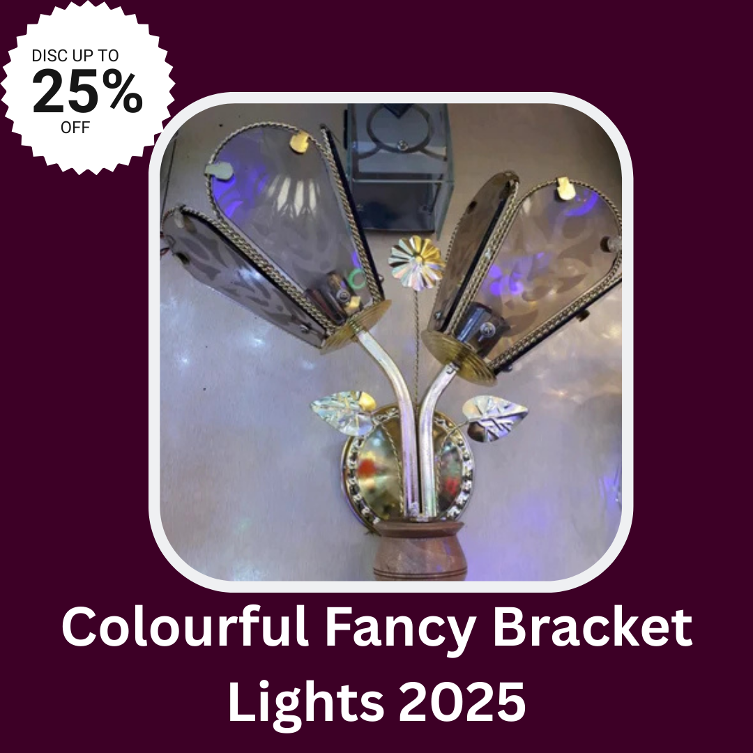 Colourful Fancy Bracket Lights Bracket Lights