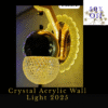 Crystal Acrylic Wall Light