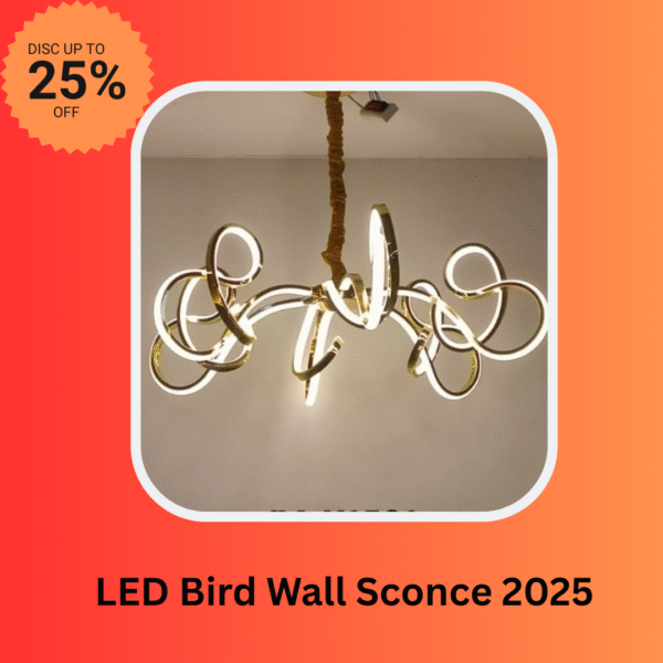 LED Bird Wall Sconce