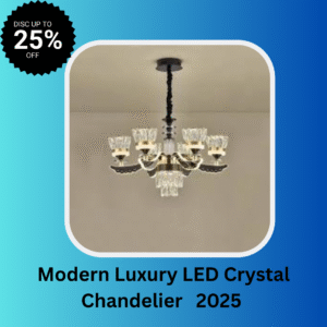 Modern Luxury LED Crystal Chandelier