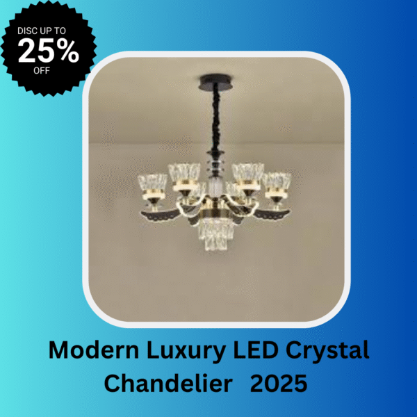 Modern Luxury LED Crystal Chandelier