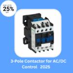 3-Pole Contactor for AC/DC Supply