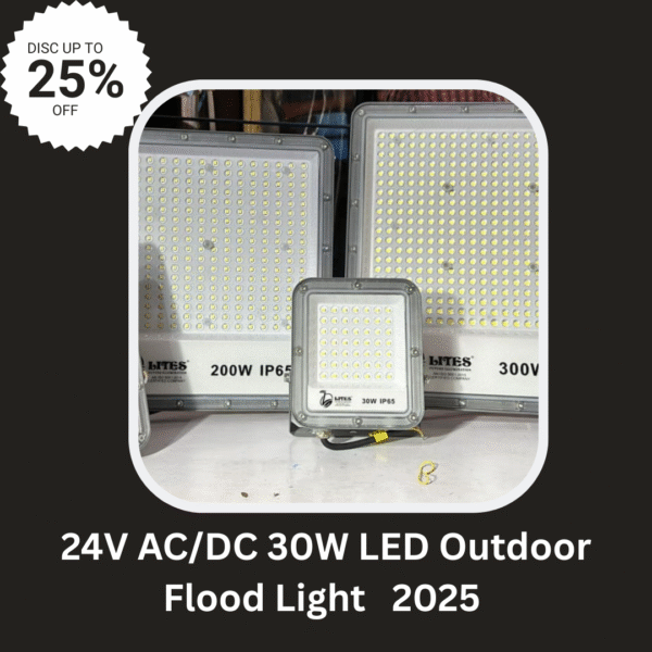 24V AC/DC 30W LED Outdoor Flood Light
