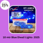 10 mtr Blue Diwali Lights