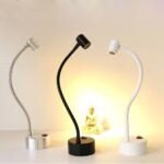 Gooseneck 3W LED Portable Reading Lamp – Wireless Battery-Powered Light - Image 4