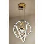 Modern White Hanging Ceiling Pendant Light - Image 3