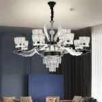 Modern Luxury LED Crystal Chandelier for Villa Decoration - Image 2
