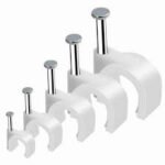 20mm Plastic Saddle Clip — Nail Clip Mount - Image 4